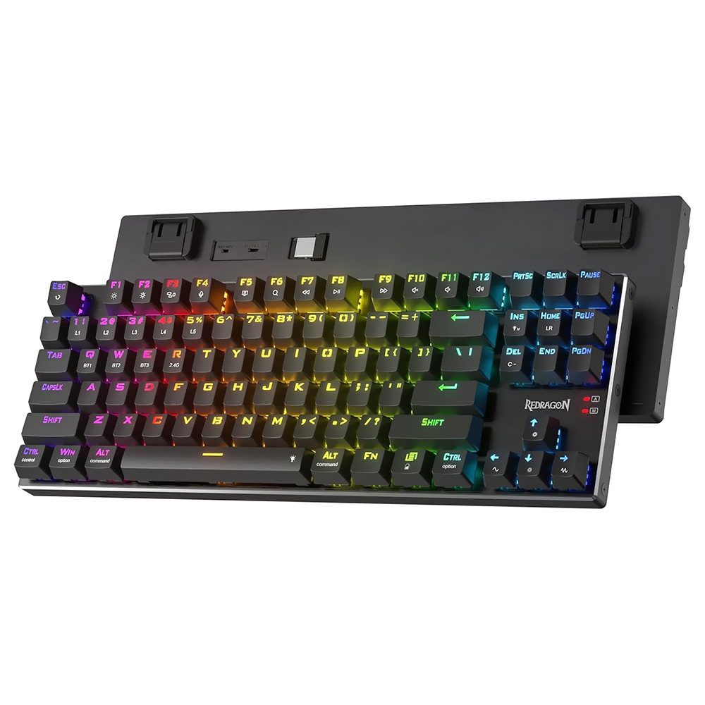 Teclado Dharma TKL Mecânico RGB Wireless