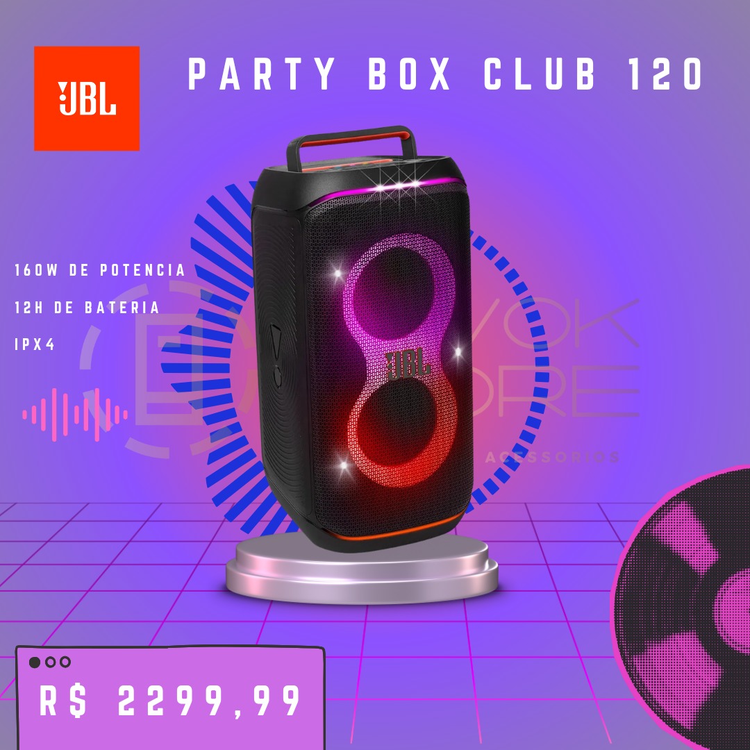 JBL PartyBox Club 120 - Imagem 2