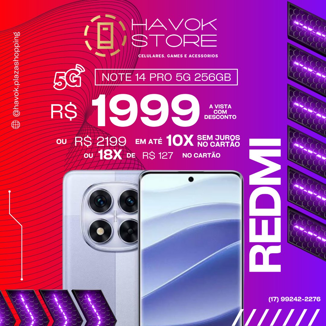 Redmi Note 14 Pro 5G | 256gb - Imagem 2